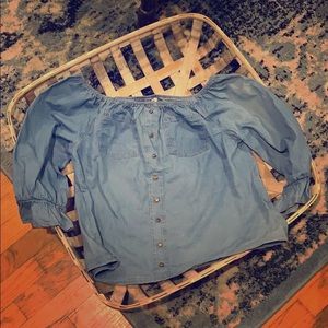 Off the shoulder top